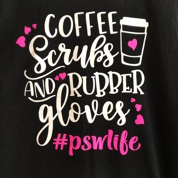 FUNNY Tshirt, PSW, Graphic Tee, Black, PSW Life, New Without Tags, Size Small - Picture 2 of 5